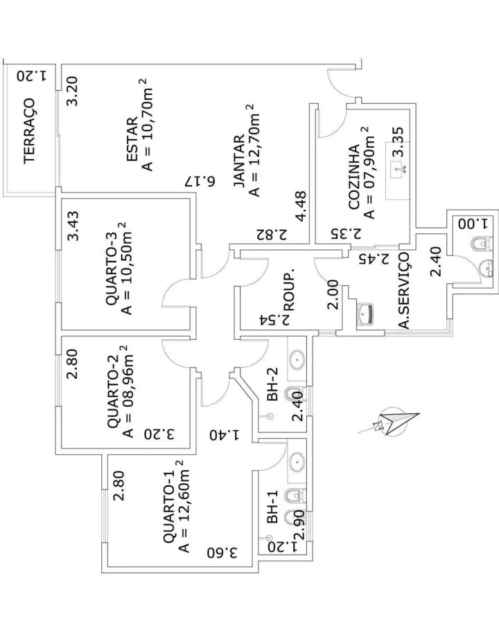 Apartamento, 3 quartos, 110 m² - Foto 17