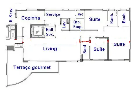 Apartamento, 3 quartos, 143 m² - Foto 49