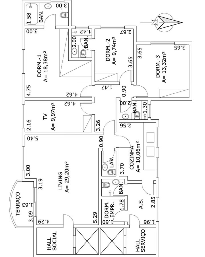 Apartamento, 3 quartos, 131 m² - Foto 9