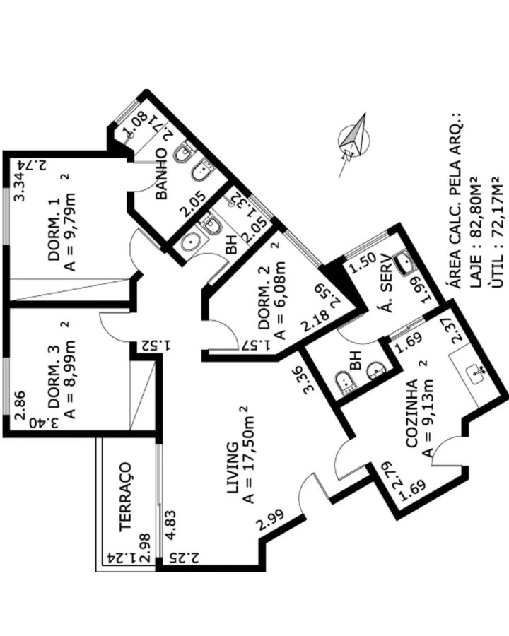Apartamento, 3 quartos, 78 m² - Foto 41