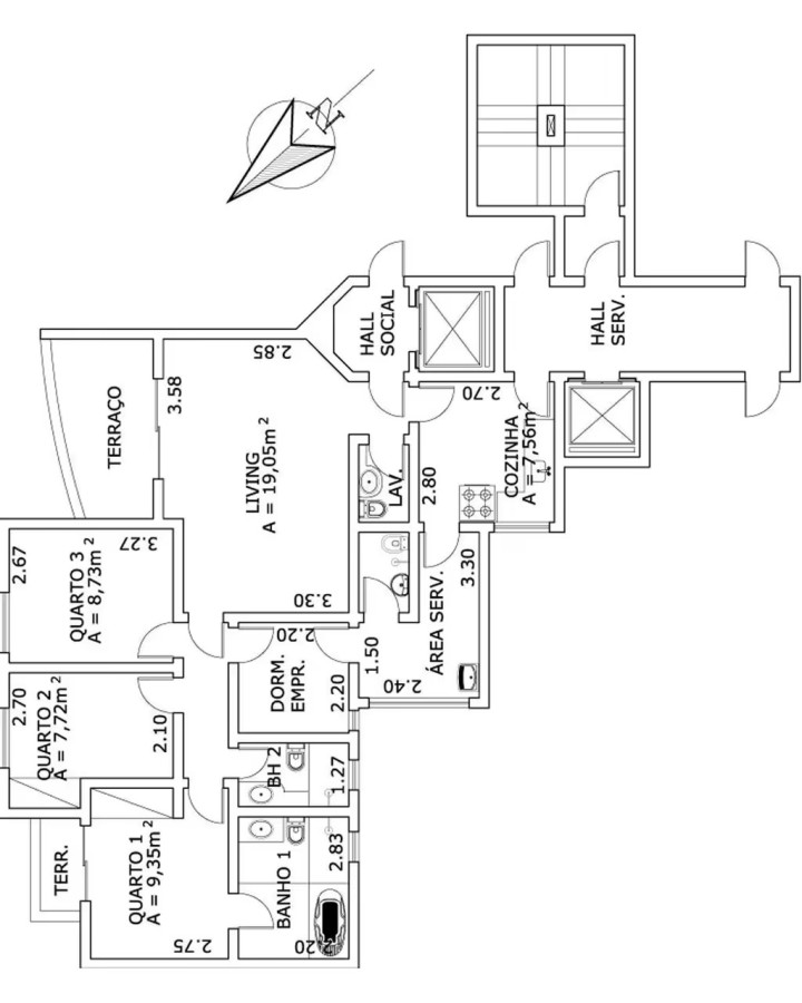 Apartamento, 3 quartos, 106 m² - Foto 53
