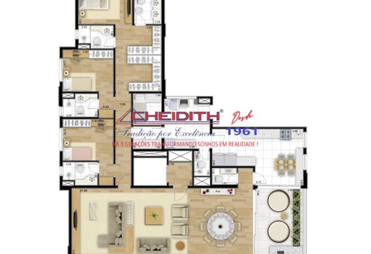 Apartamento, 3 quartos, 249 m² - Foto 43