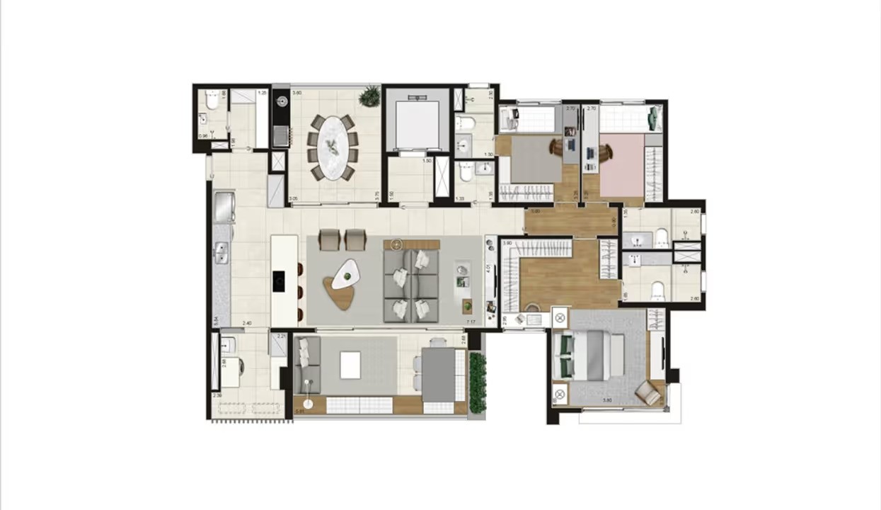 Apartamento, 3 quartos, 165 m² - Foto 30