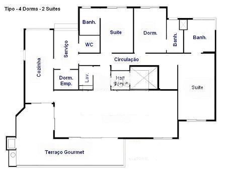Apartamento, 4 quartos, 188 m² - Foto 51